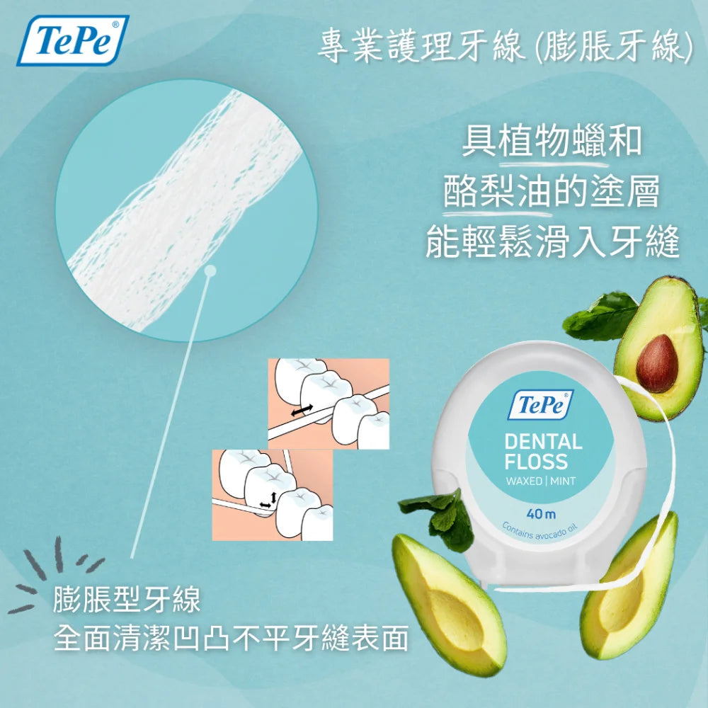 TePe® Dental Floss 專業護理牙線 (膨脹牙線)